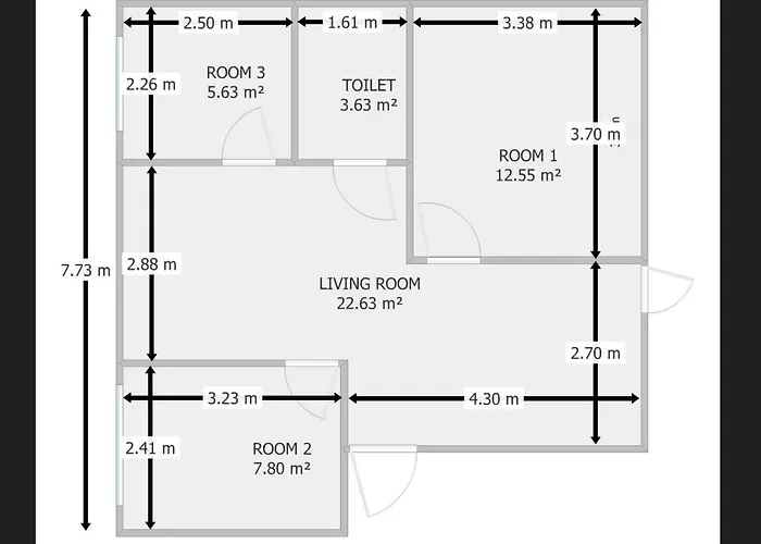 Apartamento National Hospital 10min, 3rooms